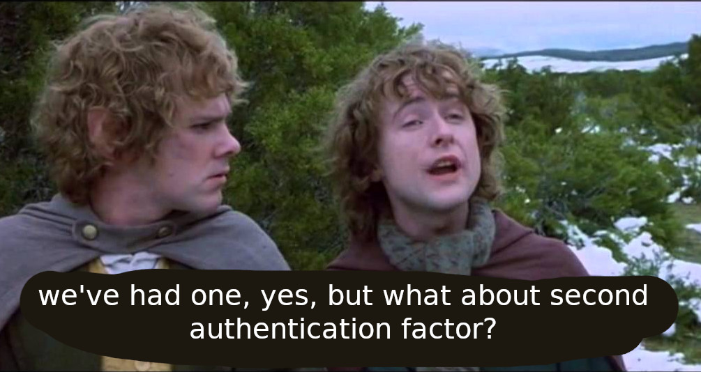 I don’t think he knows about MFA, Pip.