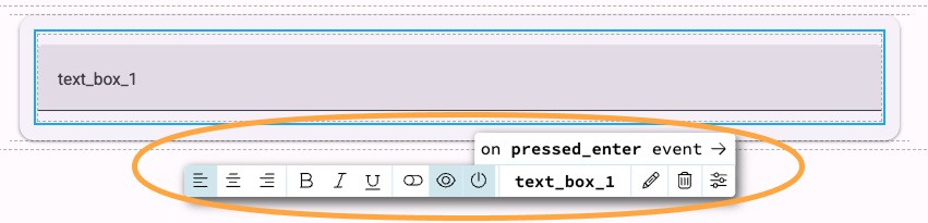 You can set some properties from the Object Palette